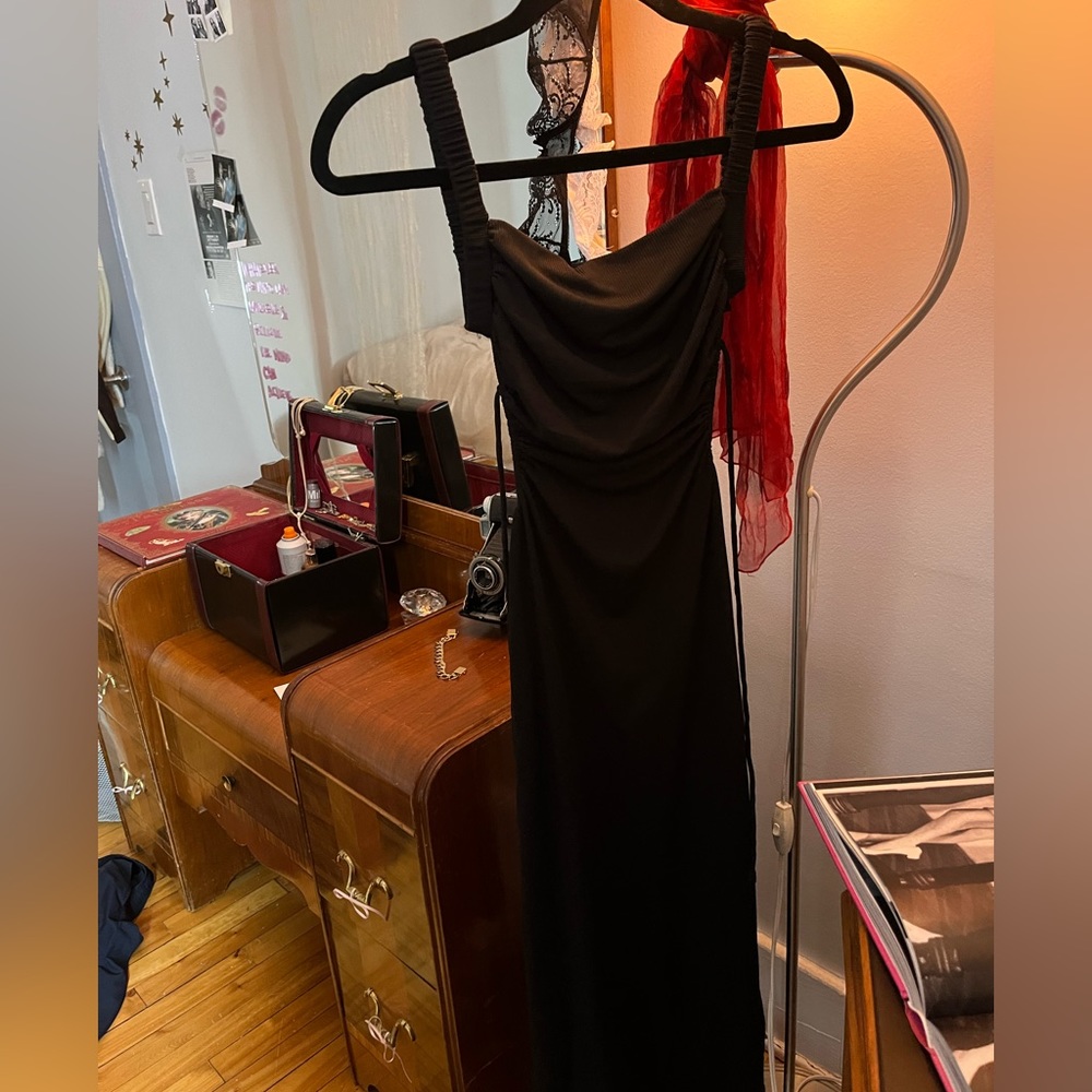 Opened back maxi dress